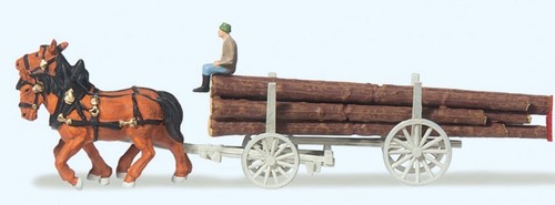 Preiser 79477 langholzwagen - preiser,