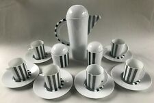 Mid-Century CUPOLA STRADA 15-t. Bellini Kaffeeservice Rosenthal Studio Line~1985