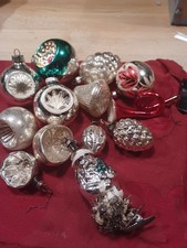 Antiker Weihnachtsschmuck KONVOLUT