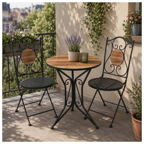 Bistro set metall - bistro,