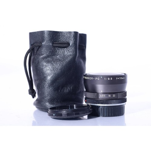 Minolta rokkor 18mm - uw-rokkor-pg,
