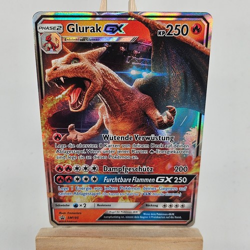 Pokemon karte glurak sm195 - pokemon,