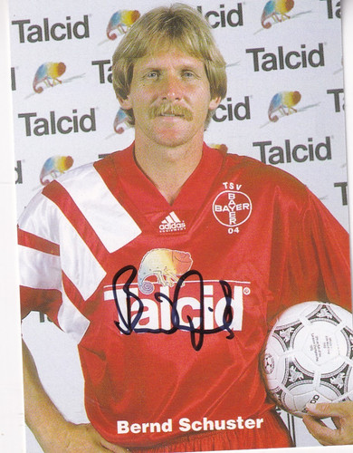Autogramm bernd schuster - -,