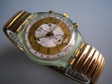 SWATCH CHRONO-FLEX GOLDEN