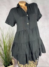 Italy rein LEINEN sommer KLEID