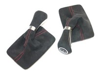 SCHALTKNAUF MERCEDES W204 W204 AMG  NEU BEZIEHEN NEUBEZIEHEN  ALCANTARA