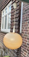 TEMDE Ballon Deckenlampe Hängelampe 60er Jahre Teakholz Danish Design