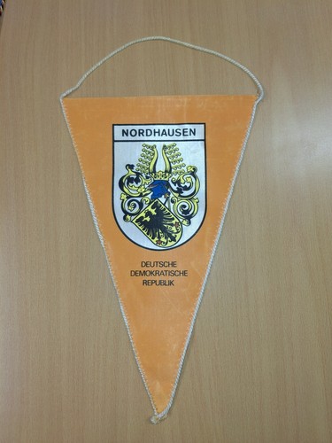 Ddr wimpel nordhausen - ddr, nordhausen/