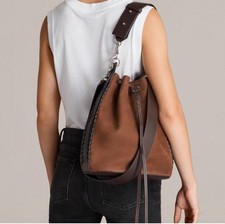 All Saints Ray Nubuck Bucket Bag