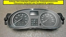 Kombiinstrument / Tachoeinheit Dacia Sandero 1.2 16V LPG SD 12 Monate Garantie