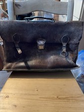 Alte ledertasche arbeitstasche - alte,