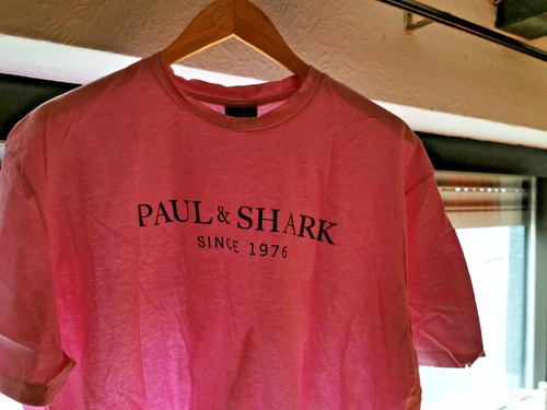 Paul shark shirt rosa - t,