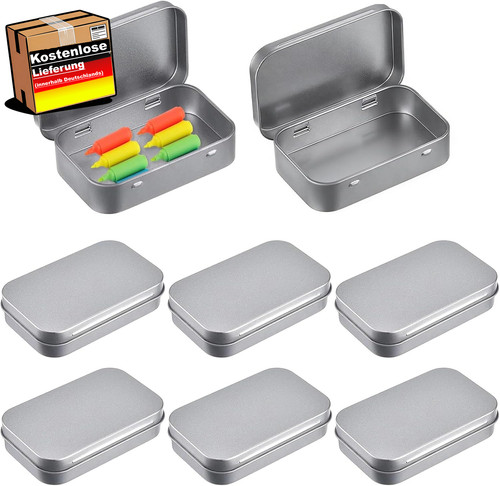 Rechteckige metallbox set - rechteckige, 8