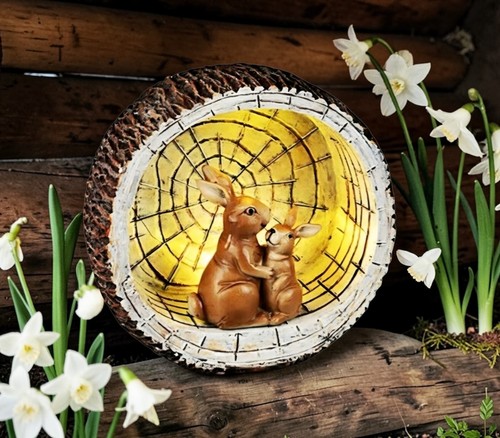 Zauberhafte led deko hase - zauberhafte,