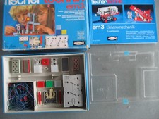 Fischer Technik em3 Kasten Art: 2302321 aus den 70er jahren Vintage Rarität