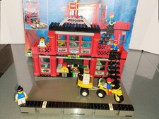 Lego Eisenbahn 4556 City Bahnhof OVP Anleitung 9V Train Station
