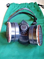 Intacto CE 0159 Atemschutzmaske / Lackiermaske mit Aktivkohlefilter