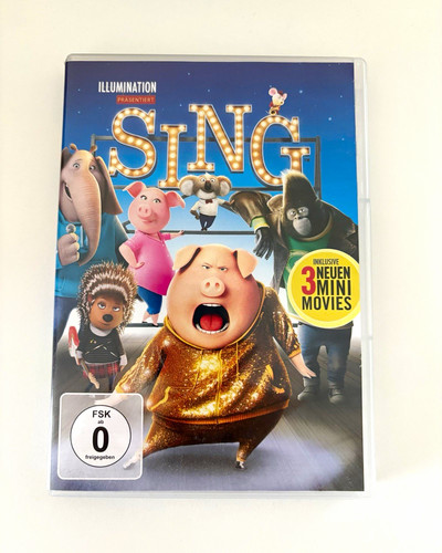 Universal sing dvd - sing,