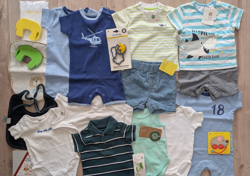 Neues baby jungen - paket, sommer