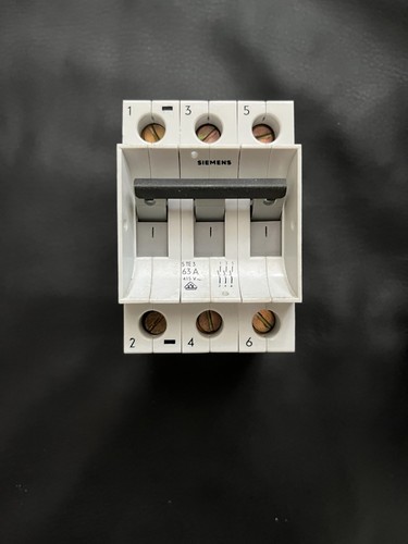 Siemens 5te3 hauptschalter 63a - 5te3,