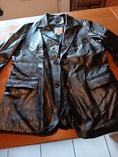 Lederjacke von HARVEST in schwarz, Größe 50