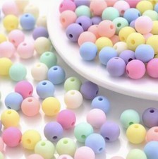 Perlen 4-10mm pastel bonbon