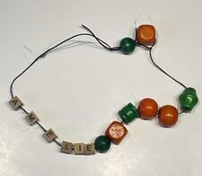 Holzperlen Amelie Hals Perlen Kette