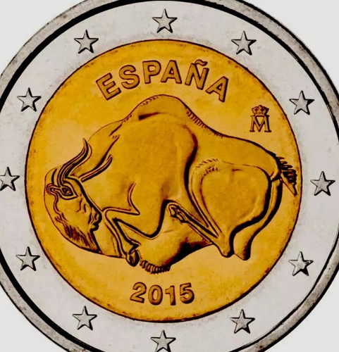 Spanien münze euro 2015 - 2€,