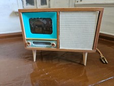 (RB)5025-1784, alter Fernseher, Spielzeug Deko DDR