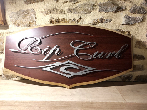 Holz werbeschild der bekannten - holz,