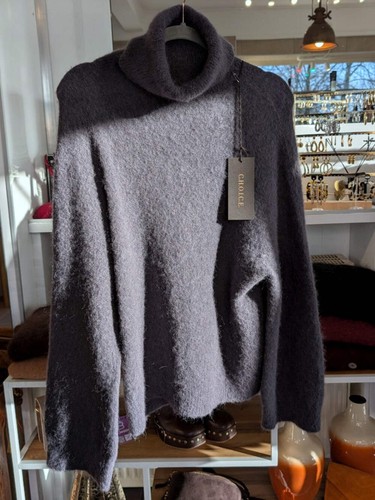 Rollkragenpullover alpaka - 52%,
