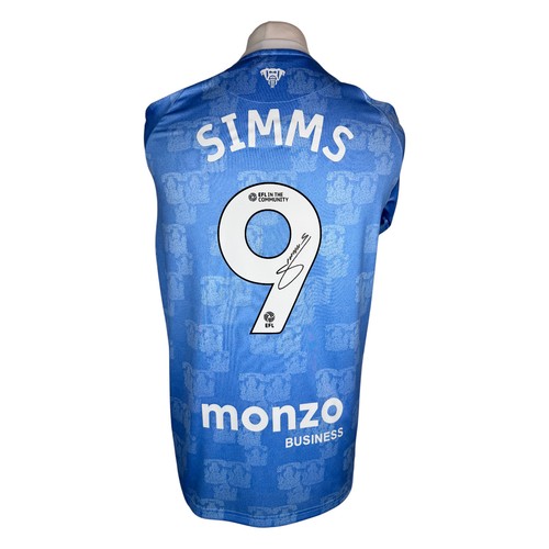 Signiertes ellis simms - ellis,