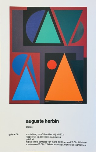 Original auguste herbin - auguste,