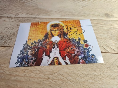 David bowie repro autogramm - david,