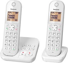 Panasonic KX-TGC422GW weiß, schnurloses DECT-Telefon, mit Ladestation B-Ware