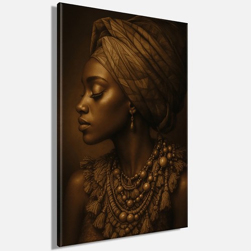 Wandbild afrikanische frau - afrikanische,