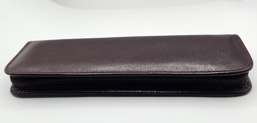 Vintage leder etui - vintage,