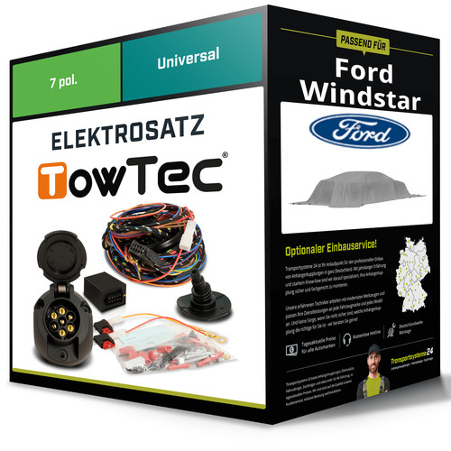 Elektrosatz pol universell - elektrosatz, 7-pol