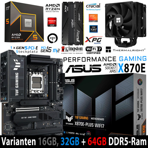 Bundle ryzen 9600x asus - bundle,