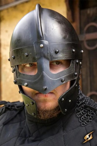 Mittelalter wikinger rabe - mittelalter, helm