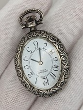 Vintage Pallas Para 0,800 Silber Handaufzug Taschenuhr Anhängeruhr