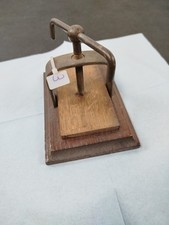 (3) Rarität - alte Spielkartenpresse - Spindelpresse - Buchpresse - Kartenpresse