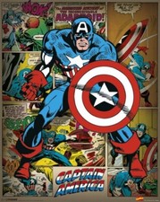 Poster Marvel Comics Captain