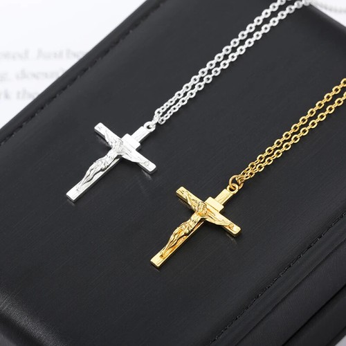 Edelstahl kreuz jesus - edelstahl,