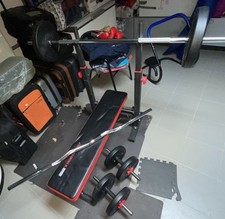 Fitnessstation Kraftstation Curlpult Hantelbank Trainingsbank Multi Fitneß Gym