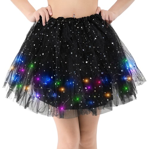 Tüllrock damen led teenager - damen,