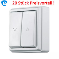 20x Doppel Wippschalter Schalter Taster Steuerung Rollladenantrieb Markisenmotor