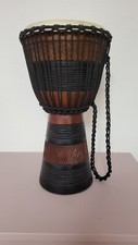 Djembe, Neuwertig, Holz, 50cm Höhe