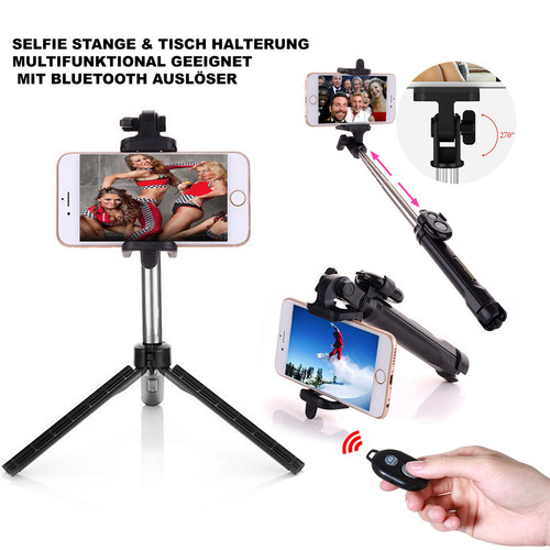 Selfie stick bluetooth stativ - stick,