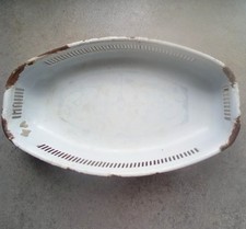 Vintage: Emaille Brotkorb m